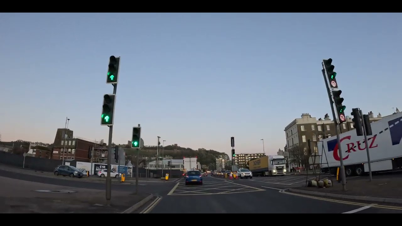 Angleterre Douvres Centre ville Gopro / England Douvres City center Gopro