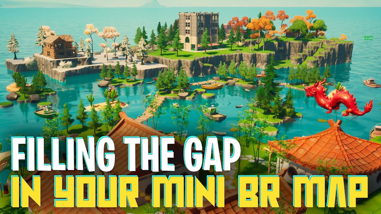 Filling in the gap in your Mini BR Map in Fortnite Creative