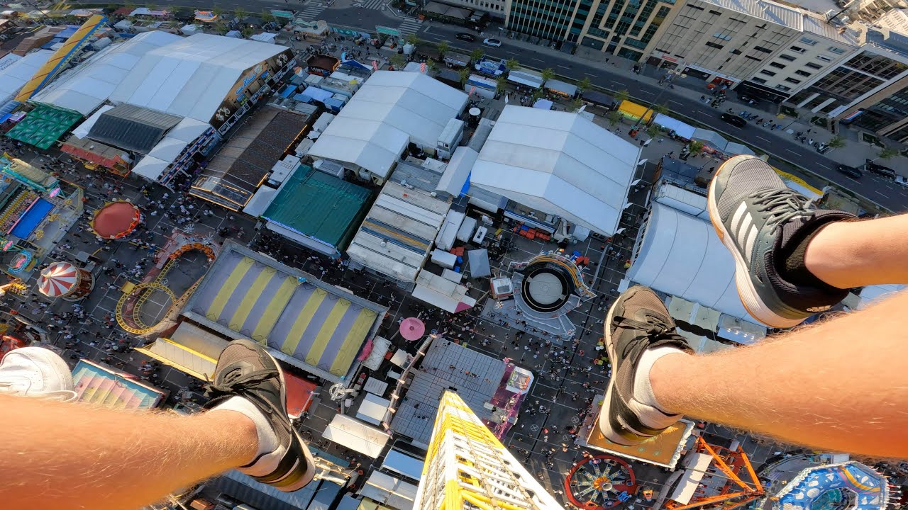 Hangover: The Tower (Schneider) On Ride #1 Schueberfouer Luxembourg 2022