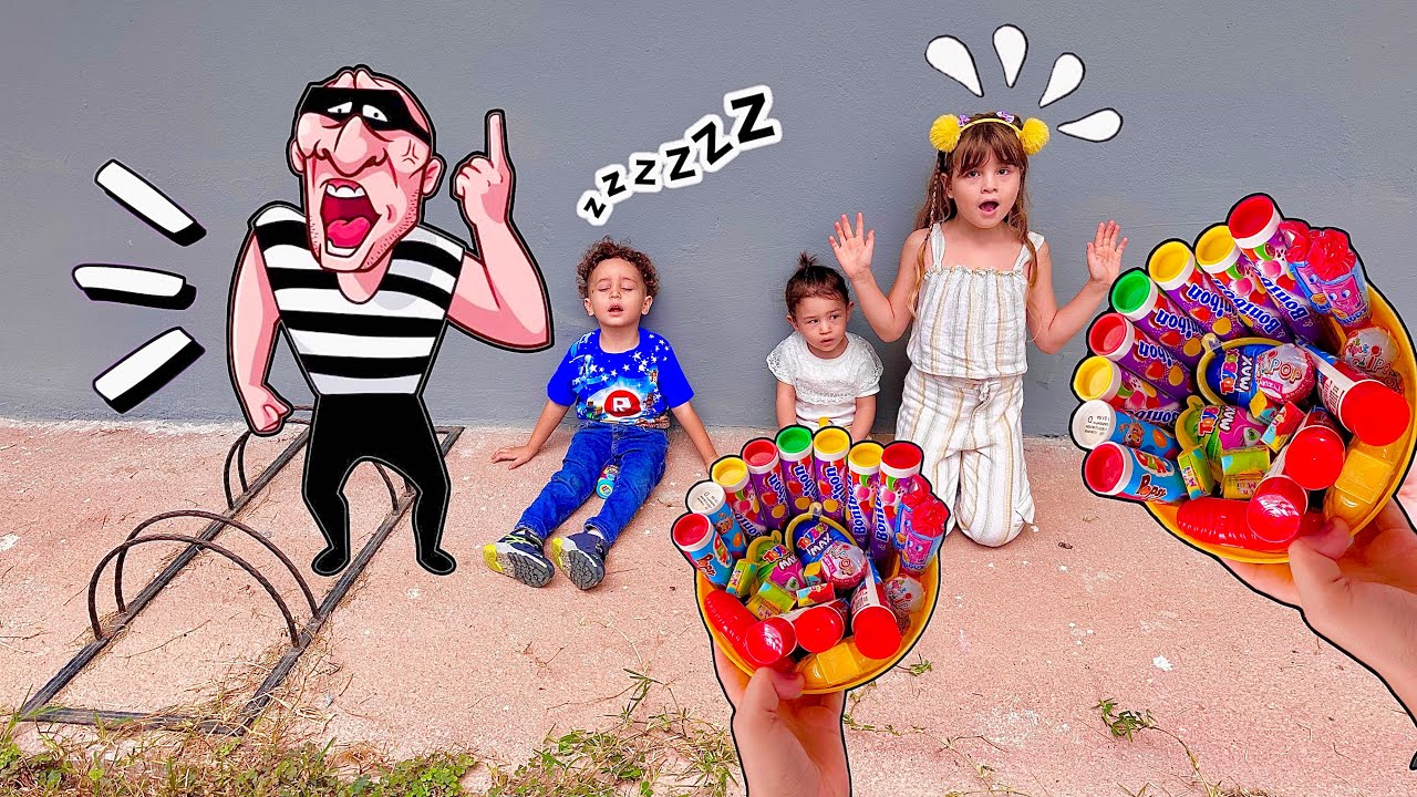 KUZEY ELİF HIRSIZ HERŞEYİ KAÇIRDI !!