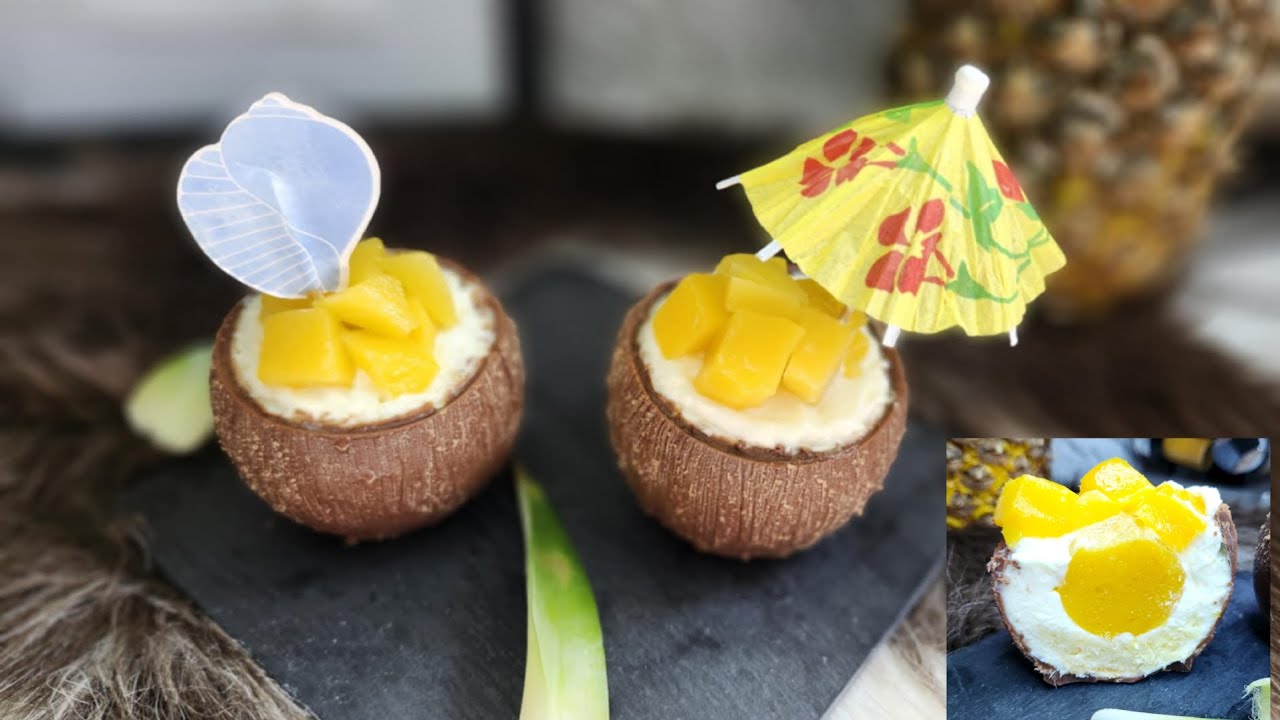 #recipe The coconut En Trompe L'oeil Of Cedric Grolet // تحضير باتيسري احترافي بامكانيات بسيطة