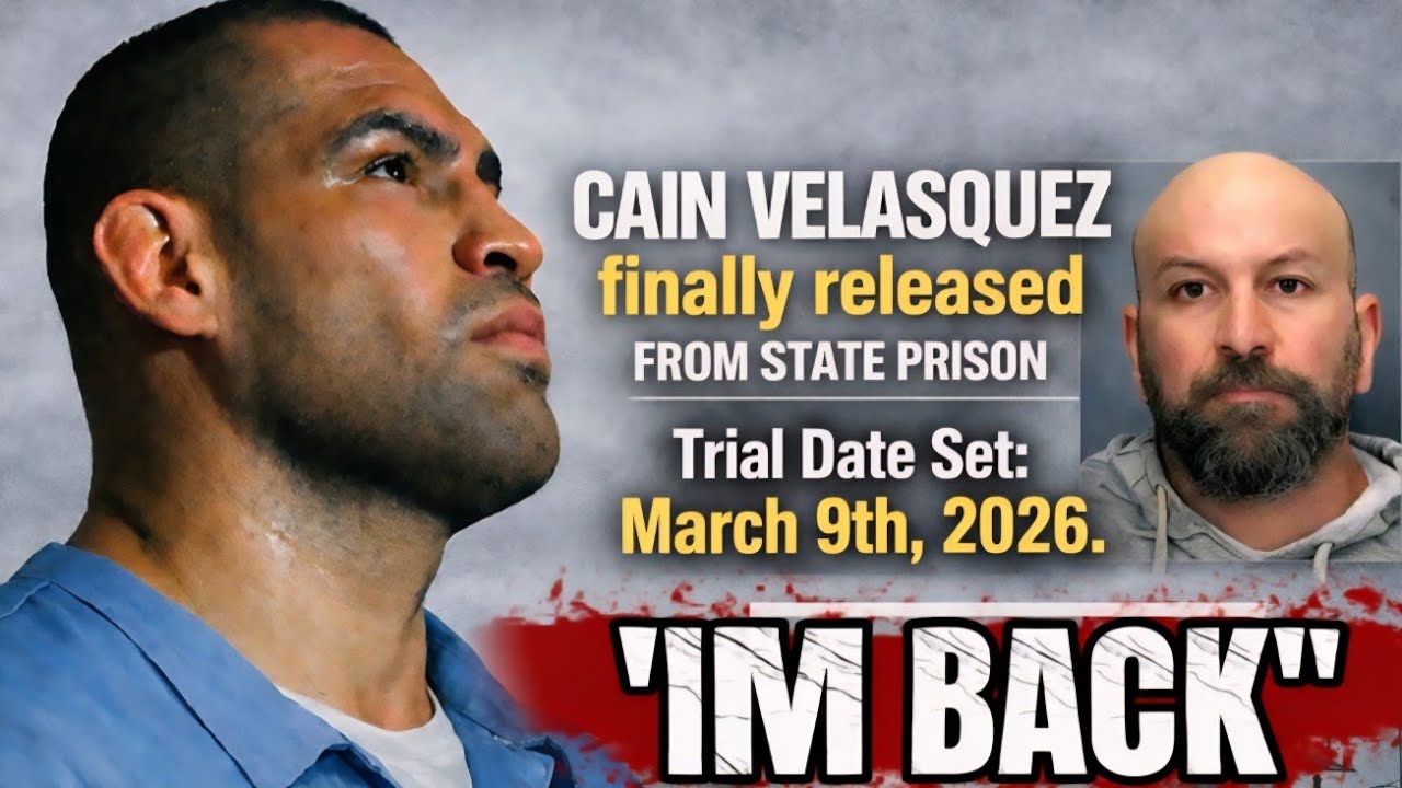 CAIN VELASQUEZ IS RELEASED ...WILL HE PULL UP TO HIS VICTIMS TRIAL SET FOR NEXT MONTH