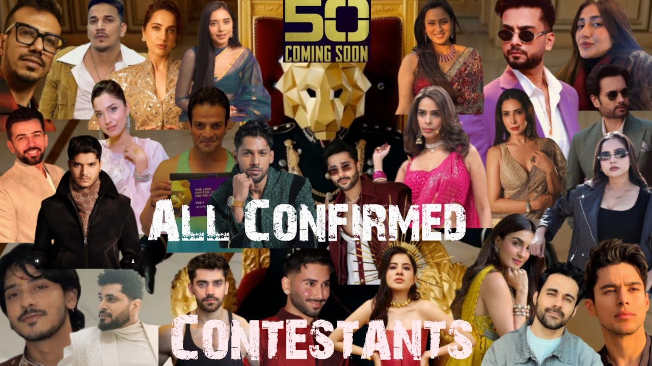 The 50 Show All Contestants Name Revealed ll The 50 Show India contestants list ll SK Explained 
