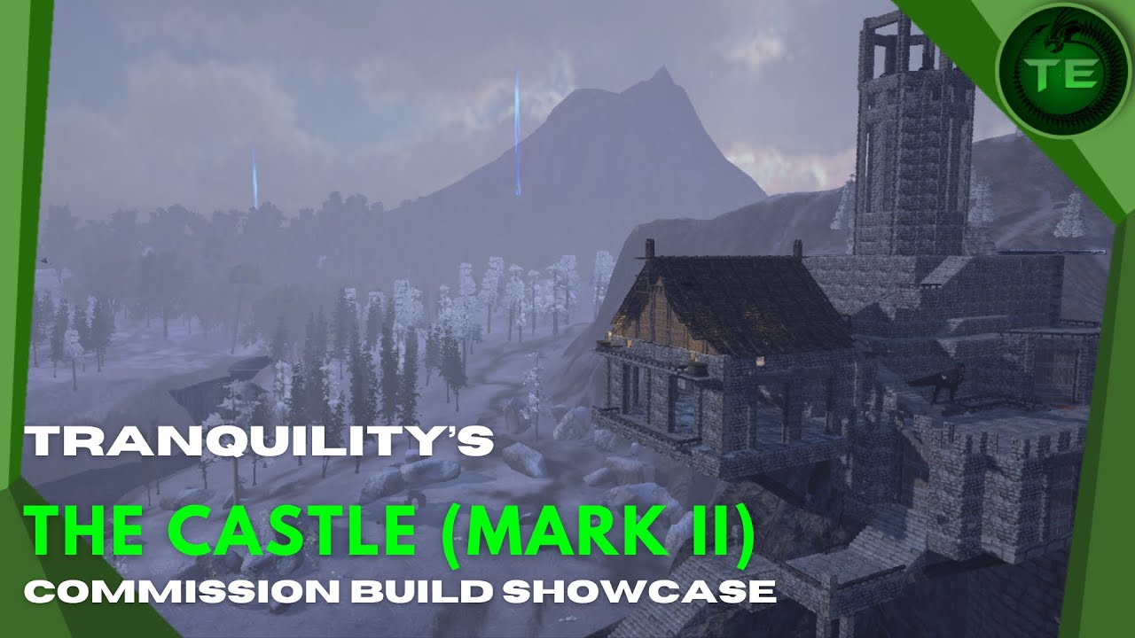 Ark Mobile Base Build | The Castle | Beautiful Mountain Top Build | Commission Build Showcase