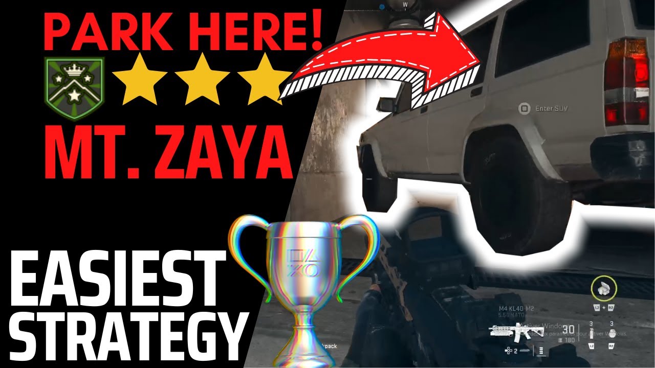 [MW2] Defender: Mt. Zaya Spec Ops EASY GUIDE for 3 STARS & Kings of the Mountain Trophy