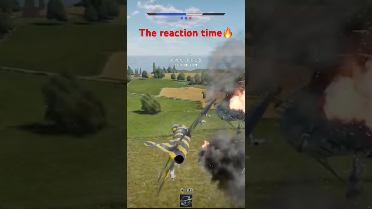 The reaction time 🔥 #foryou #trending #warthunder #aviation #gaming #reaction #quick #wow #military