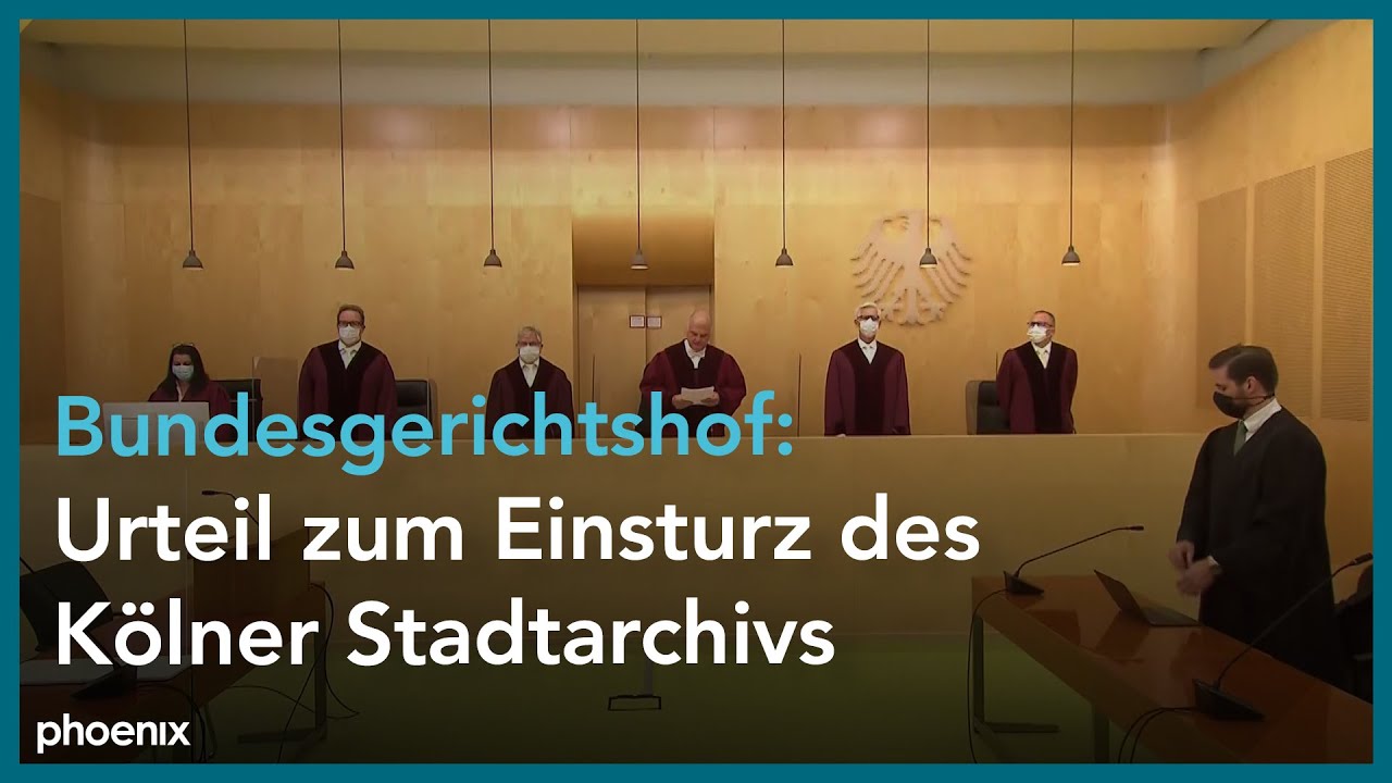 Bundesgerichtshof urteilt zum Kölner Stadtarchiv