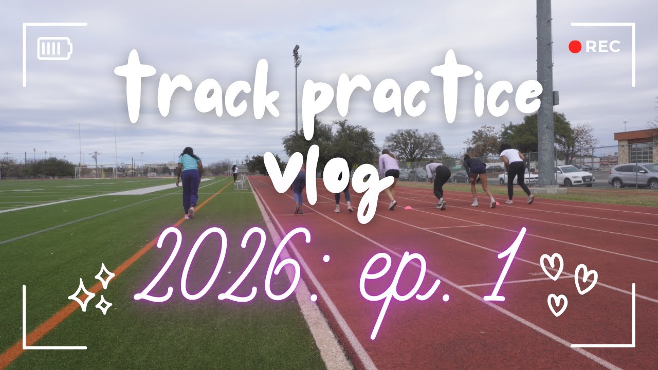 track practice vlog 2026: ep. 1 | rayniah jones