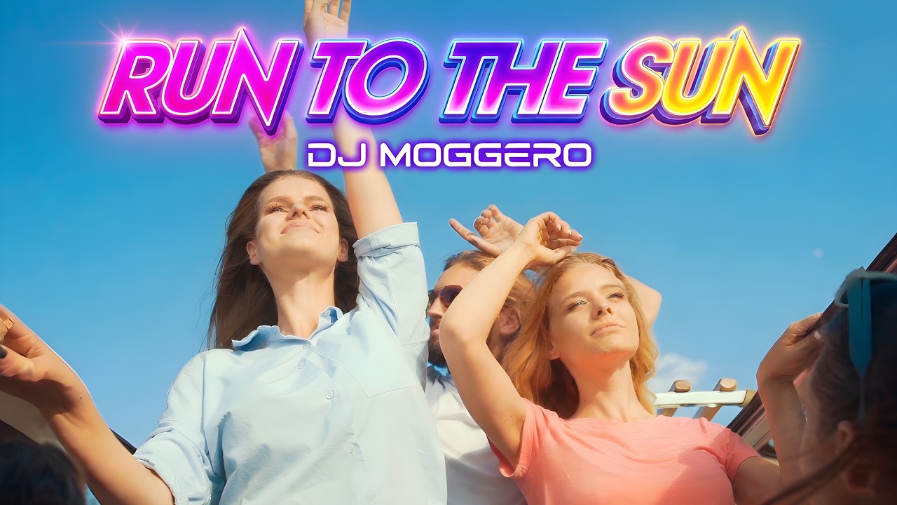 Run To The Sun ☀️✈️ | DJ Moggero | Eurodance Feel-Good Anthem 2026 | Official Music Video