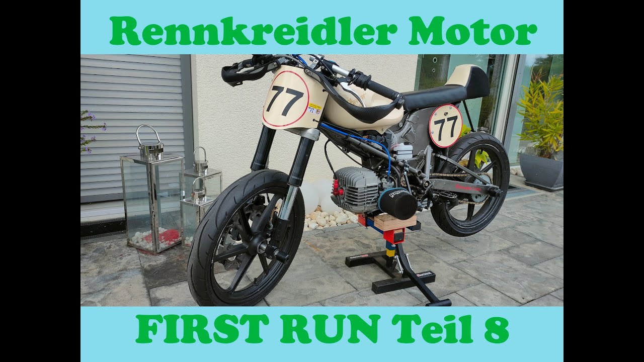 Schnellste 50 ccm Rennkreidler 2025?, Motor FIRST RUN, Tuning, Van Veen Florett RS Teil 8