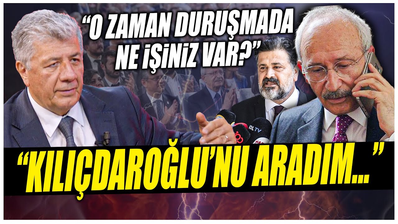 Mustafa Balbay: Kemal Kılı&ccedil;daroğlu'nu aradım...