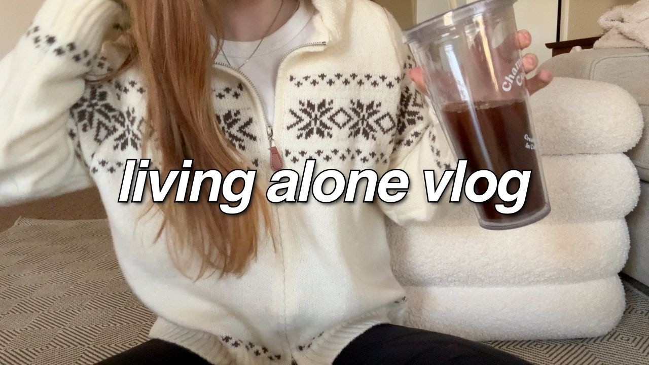 living alone vlog 📚 back to grad school, meals for one, quiet life, jan. 2026