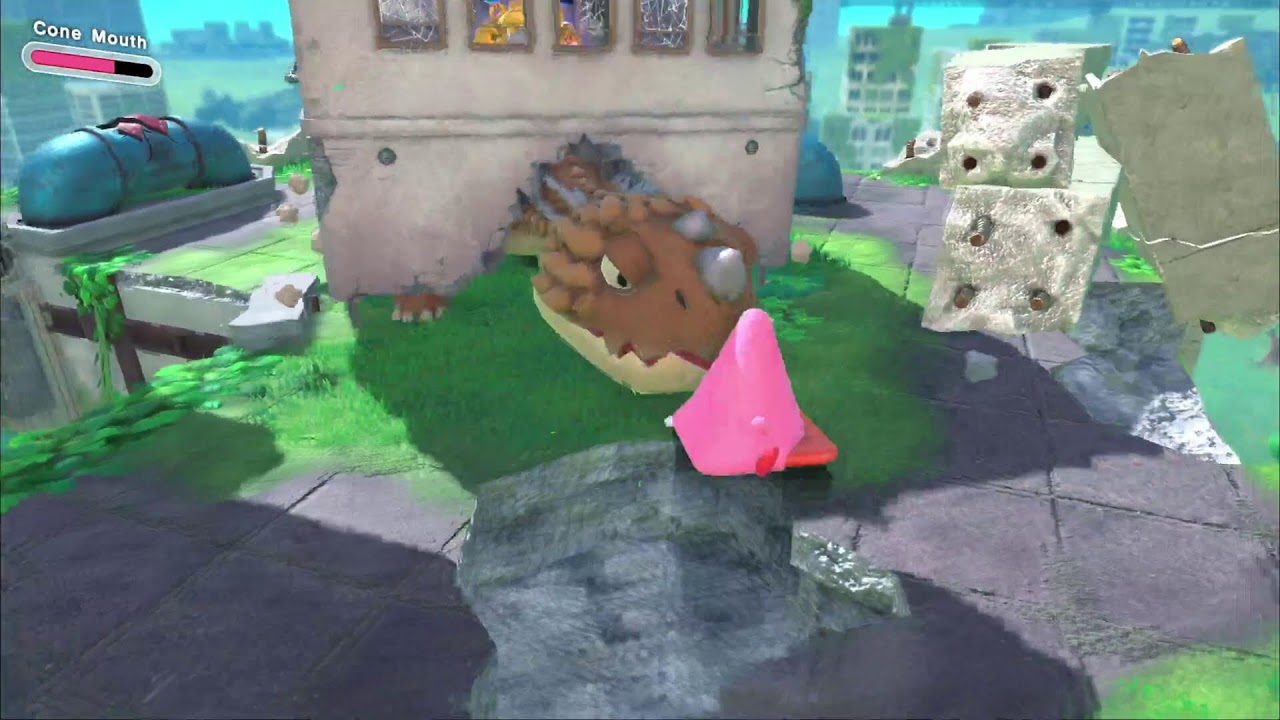 Kirby and the forgotten land gameplay test run 1