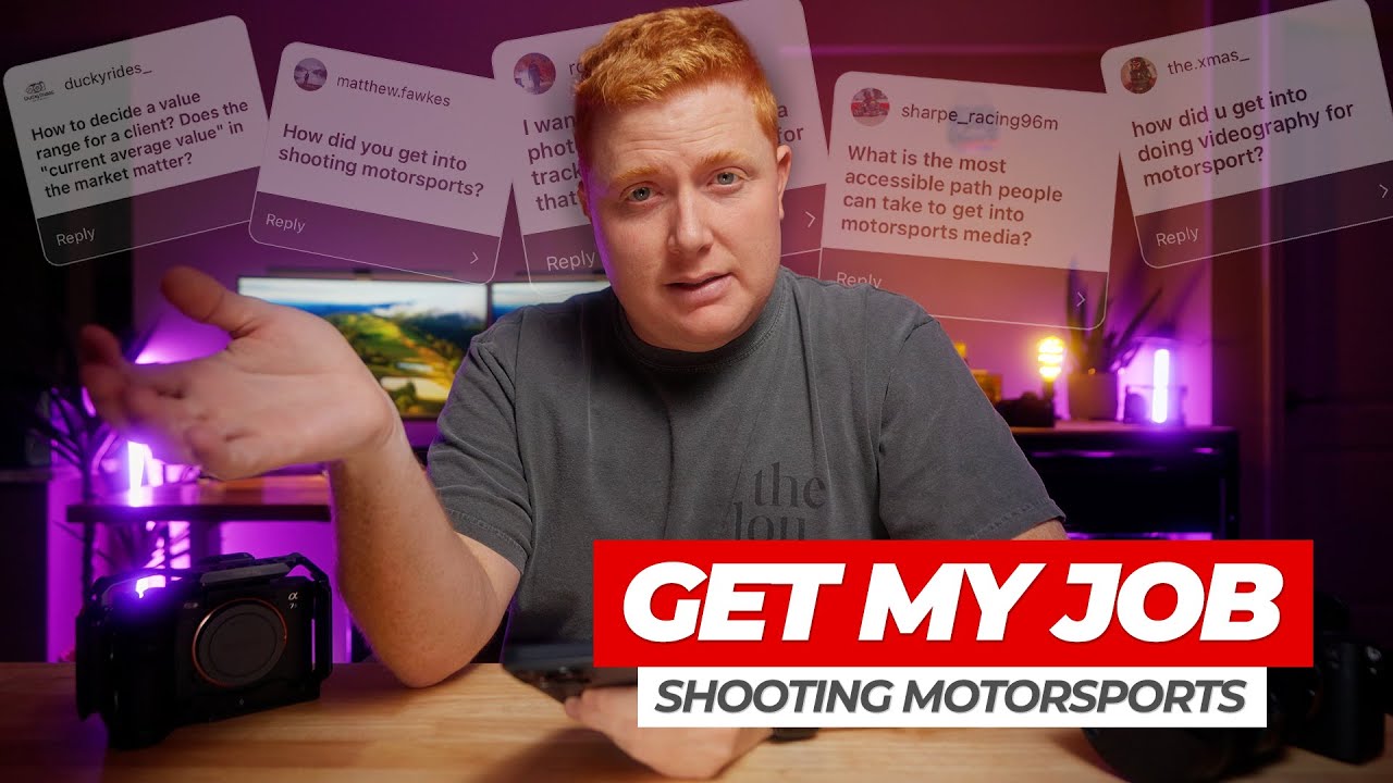 How to Become a Motorsports Videographer - Filmmaker Chats December 2023