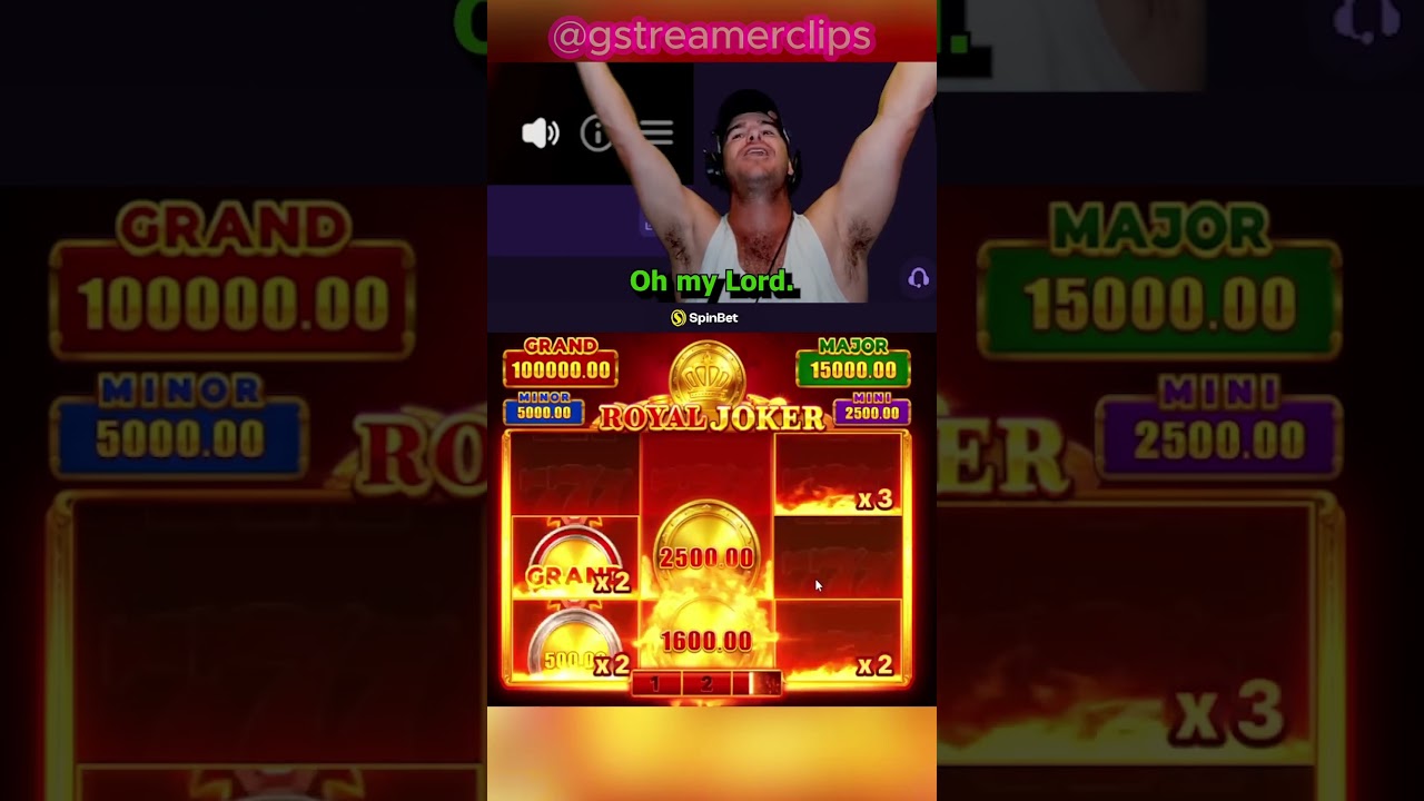 Timmy Hits Large On Royal Joker Slot!!!