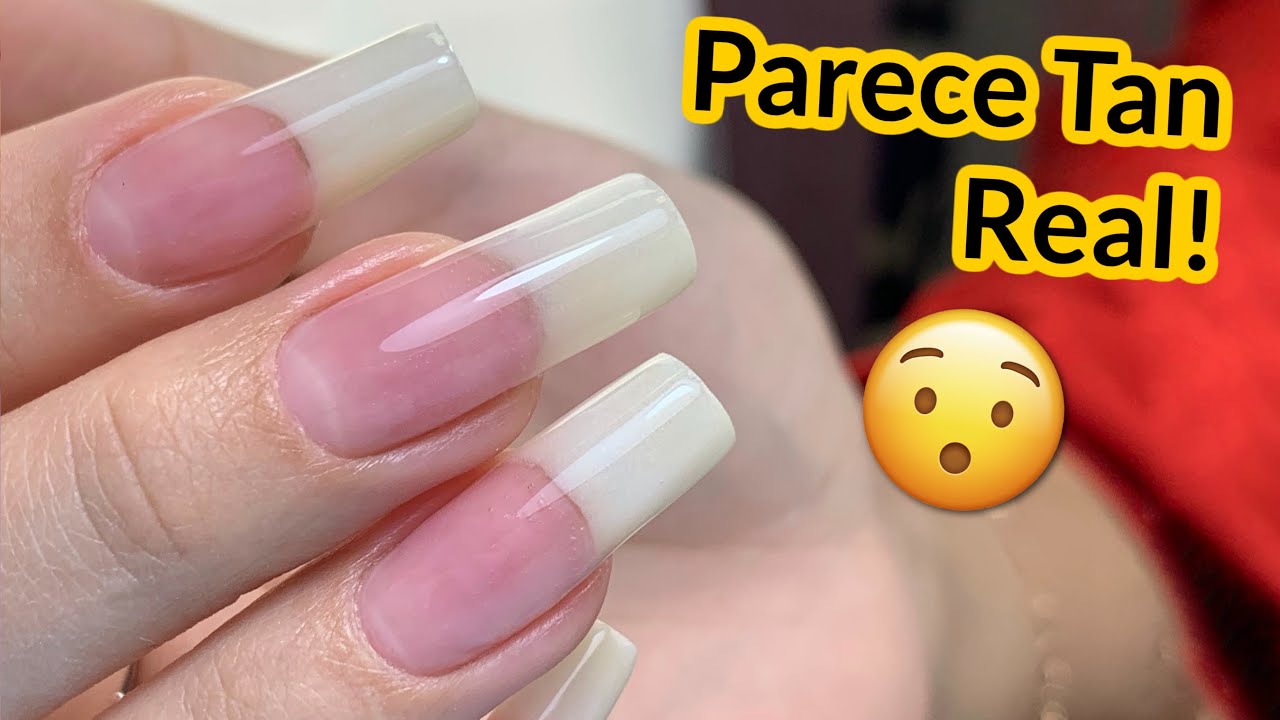Uñas HIPERREALISTAS Con Acrílico 😳🤯 NUEVA TENDENCIA EN UÑAS?💅 IMITACION DE UÑA NATURAL