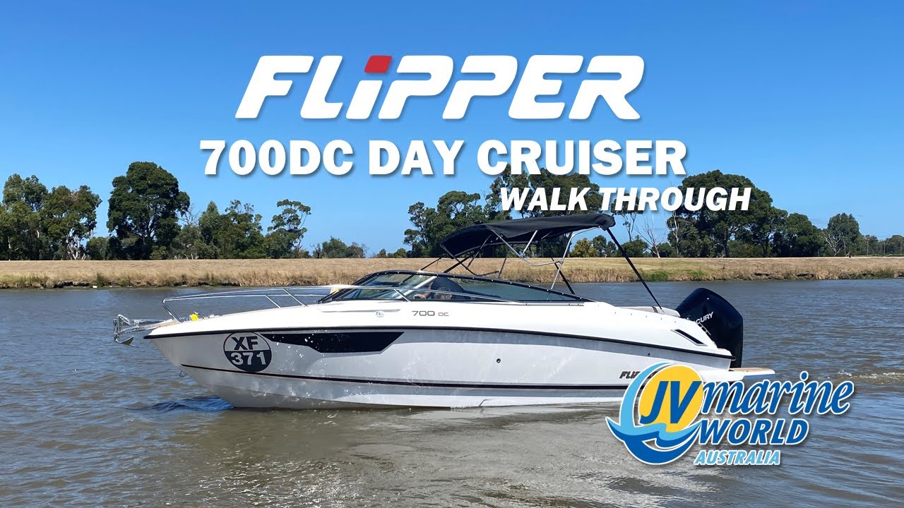 Flipper 700DC Day Cruiser - Walk Through Video