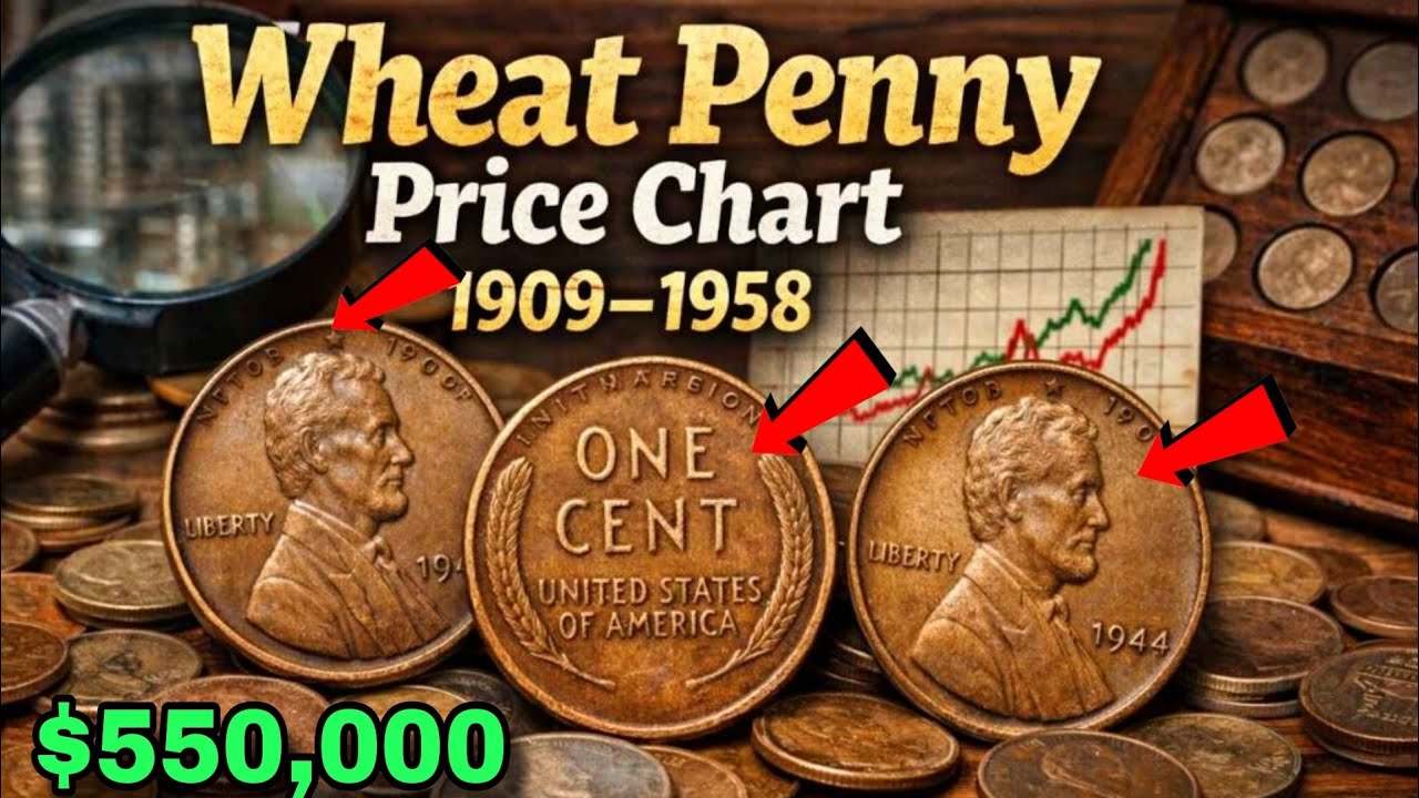 Top 5 Abraham Lincoln Wheat Penny Coins Worth Big Money | Rare Valuable Pennies