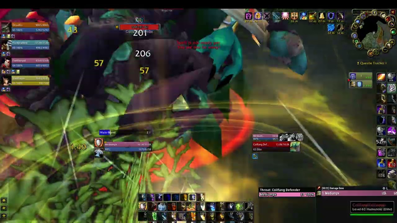 TBC Anniversary prot paladin slave pens sample run