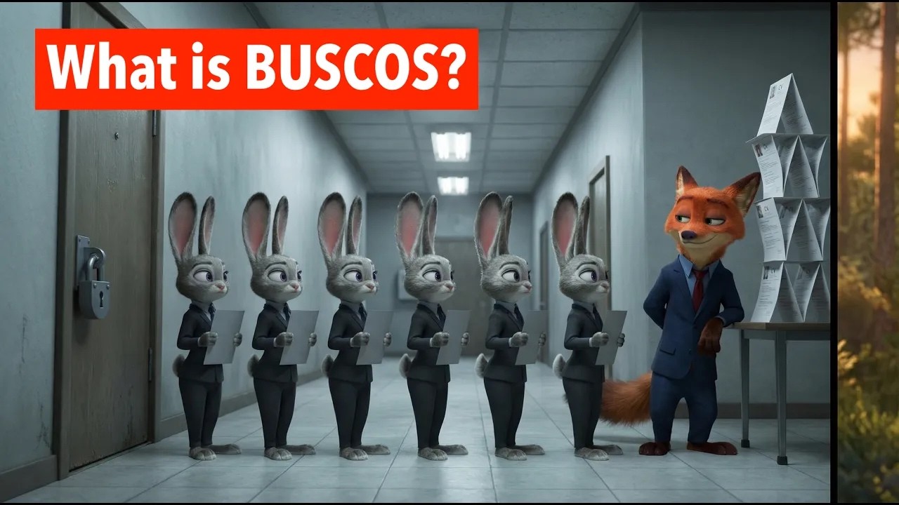 🦫 What is BUSCOS? Prove how you work.