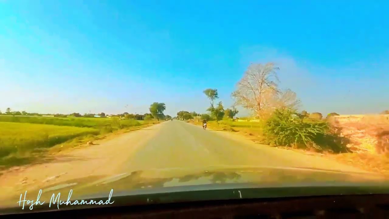 Village Life Road Trip Sanghar Sindh Pakistan