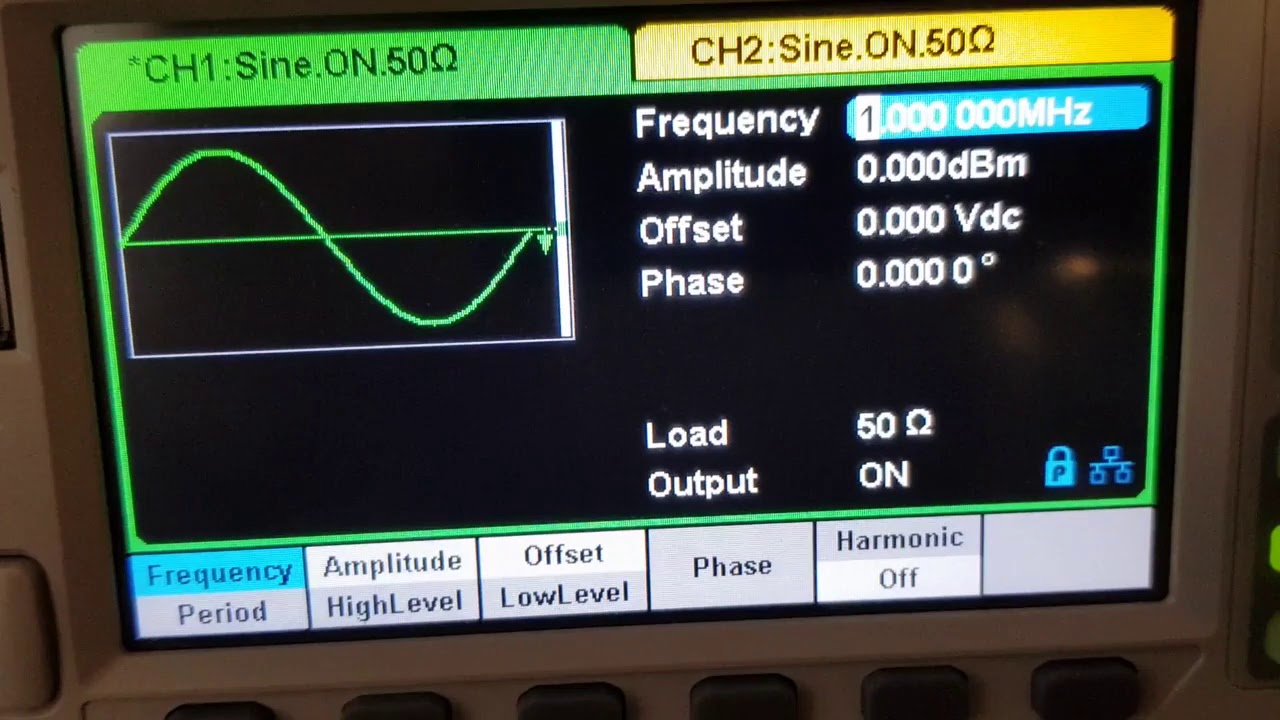 Siglent SDG 2042X  Amplituden Check
