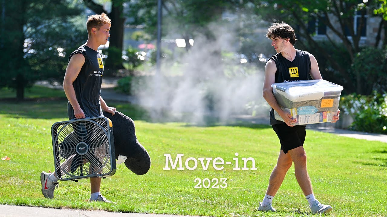 The College of Wooster welcomes First Year Students to campus