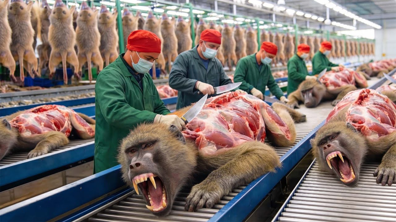 The Hidden Side of the Baboon Leather Trade | Shocking Facts | The Dark Journey of Animal Skins