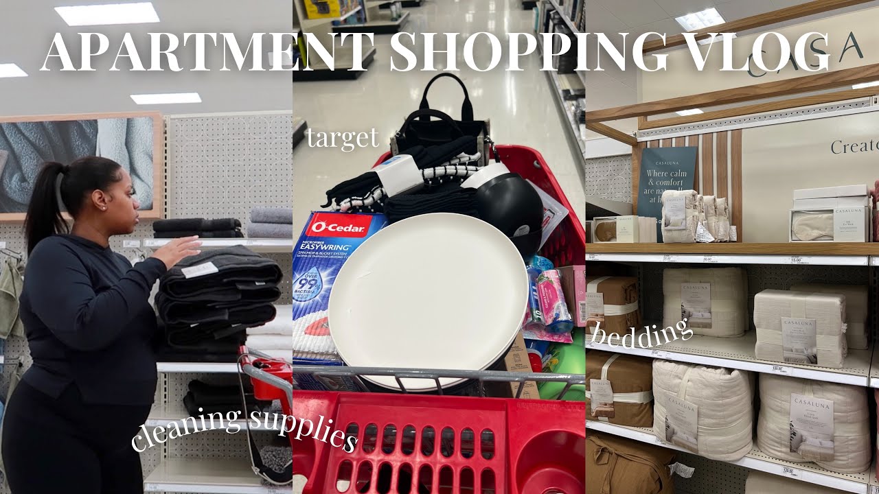 MOVING VLOG 2 | Совершите покупку вместе со мной для моей новой квартиры в Target по ссылкам!