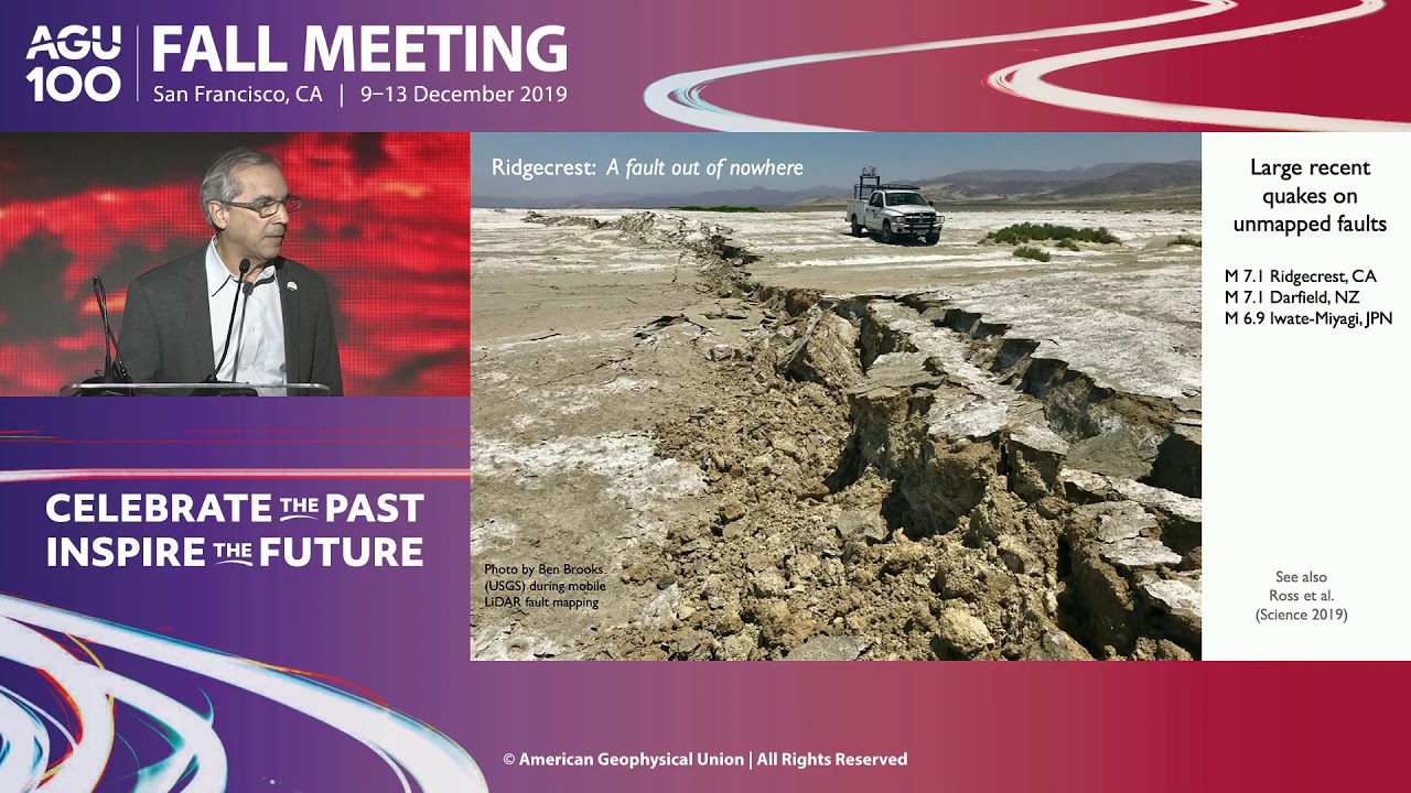 Seismic Hazards --  AGU Fall Meeting 2019