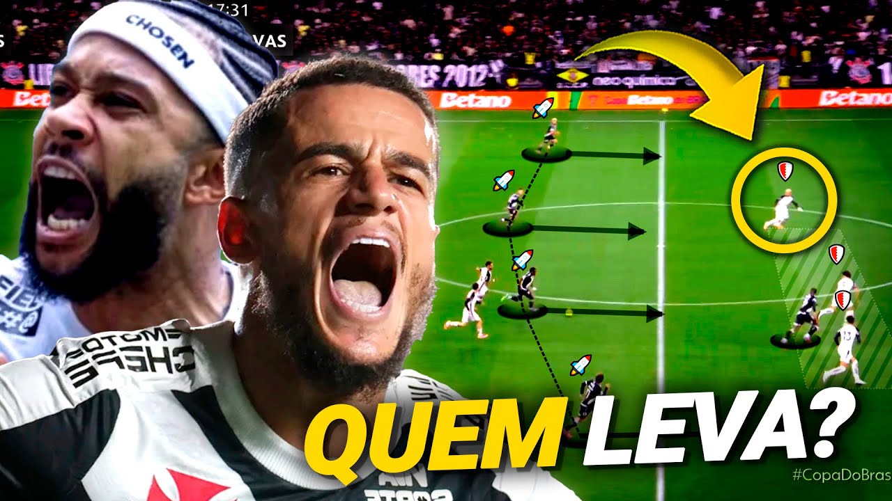 Corinthians x Vasco - O Jogo de Ida Mostrou Como o T&iacute;tulo Ser&aacute; Decidido