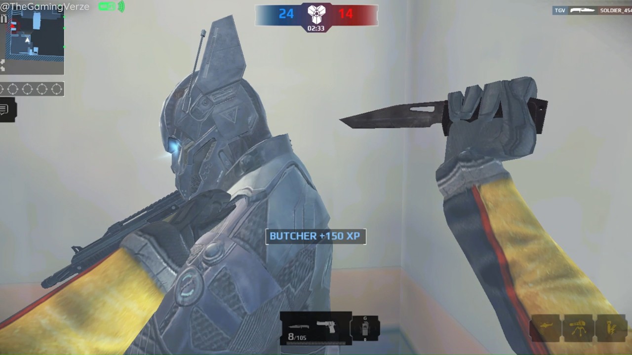 Modern Combat 5 Gameplay - Assault class | @TheGamingVerze