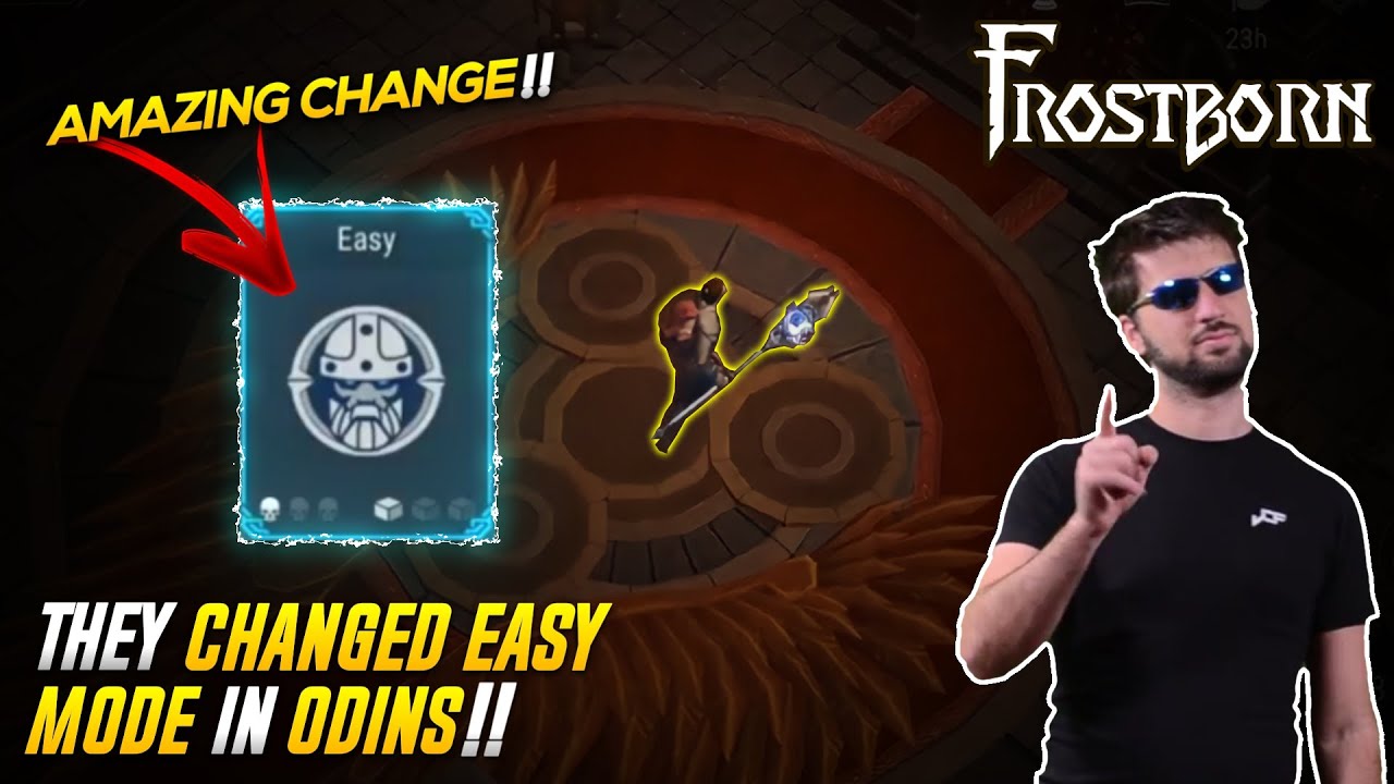 They Changed EASY MODE in the Sanctum of Odin!!! It is AMAZING! Frosborn - JCF