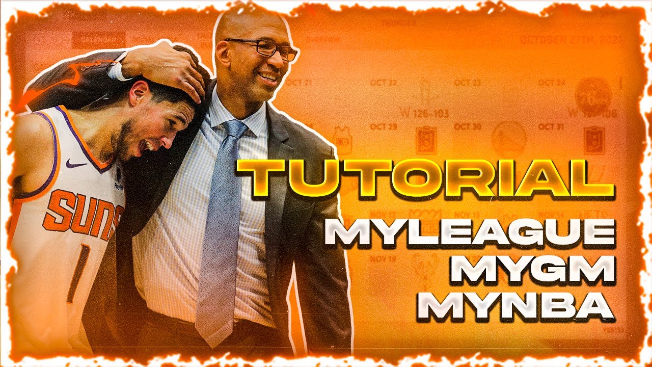 TUTORIAL COMPLETO PARA JOGAR MYGM MYLEAGUE OU MYNBA