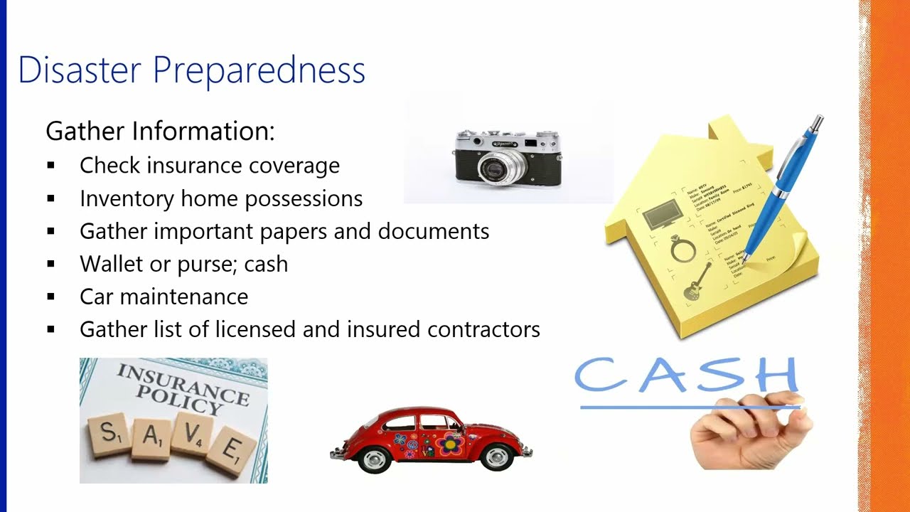 Sarasota County Starter Kit: A Guide to Living on the Suncoast -- Disaster Preparedness 101