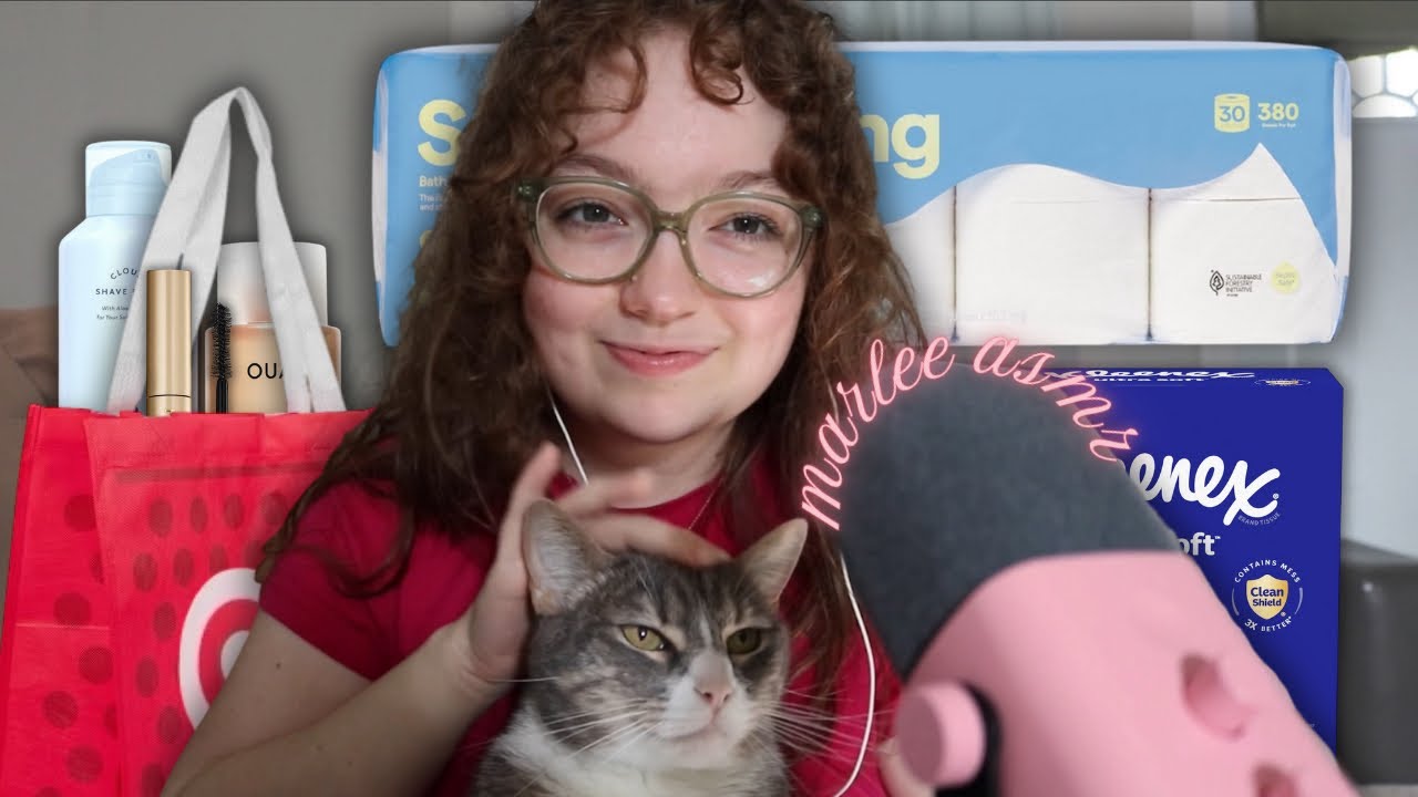Doing ASMR on cute things part 8 (target haul)