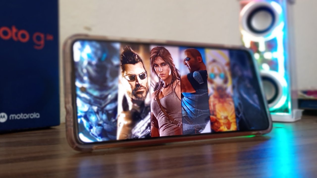 TESTEI JOGOS PESADOS NO MOTO G24!