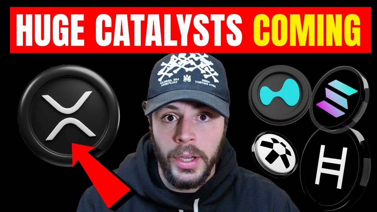 XRP & HBAR Price Catalysts REVEALED! What's Coming Next?