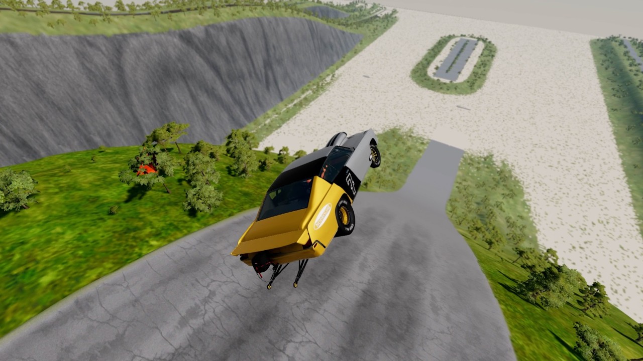 Jumping Cars Vs 5 Gaint Spinners  | Reaalistic Satisfying Crashes | @beamng