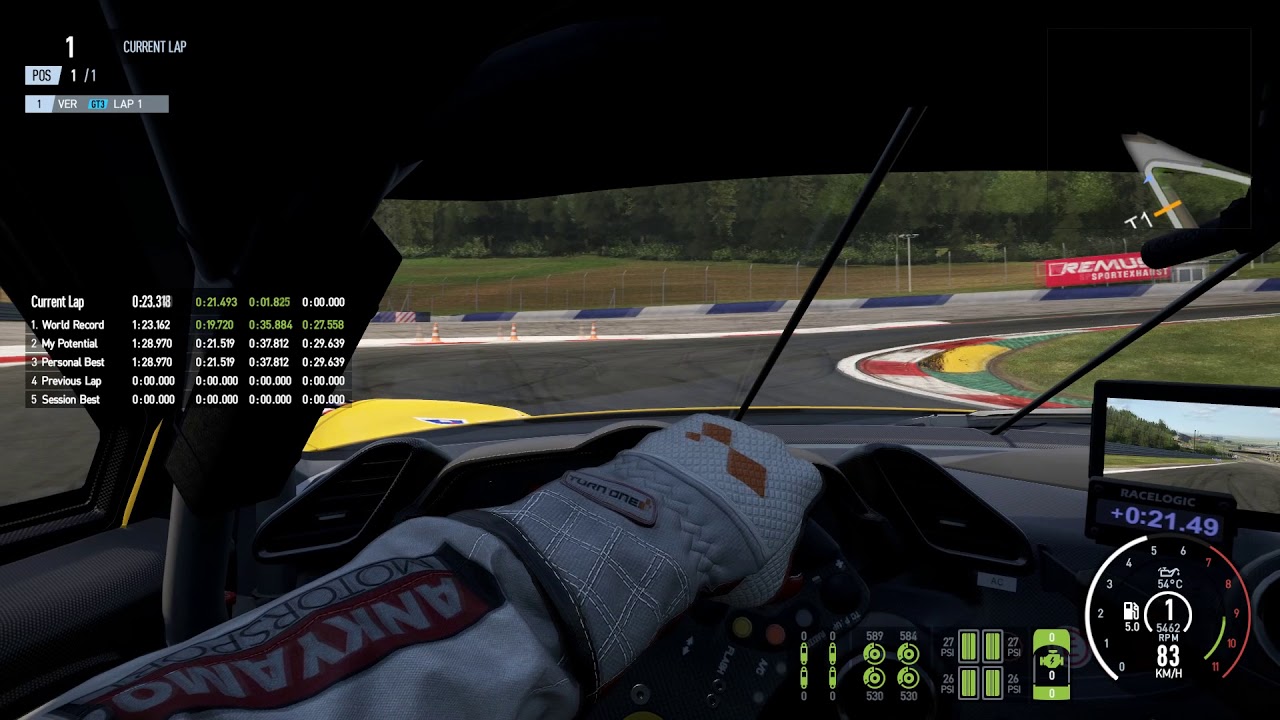 Project Cars 2 | Red Bull Ring | Ferrari GT3 World Record 1:28:853
