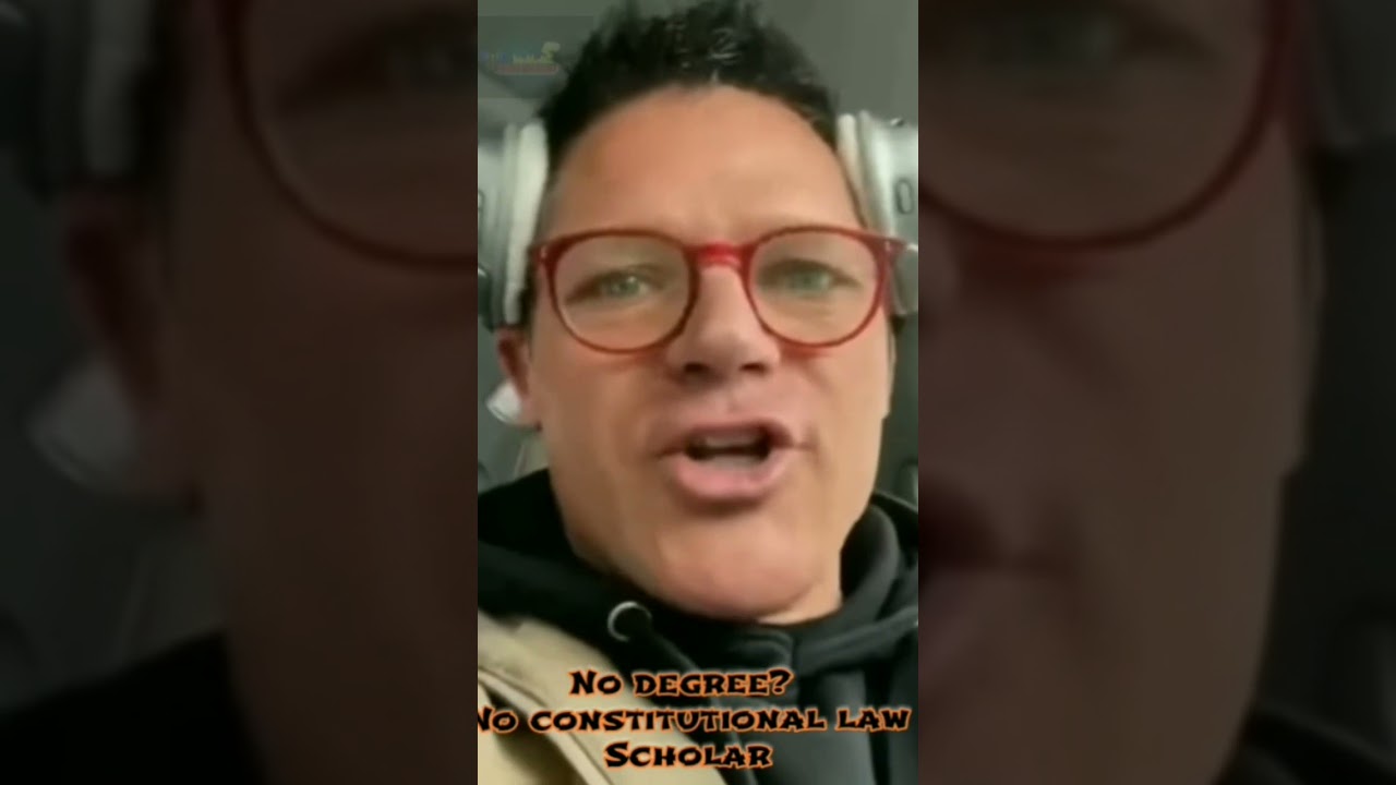 uneducated constitutional law Scholar