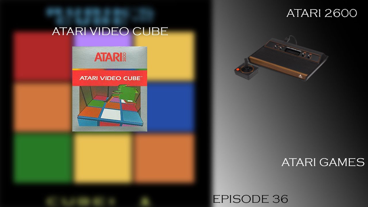 LETS PLAY ATARI VIDEO CUBE ON ATARI 2600