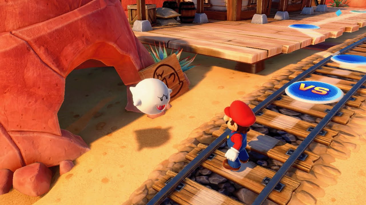 Super Mario Party Jamboree - Mario vs Koopa vs Birdo vs Goomba - Western Land