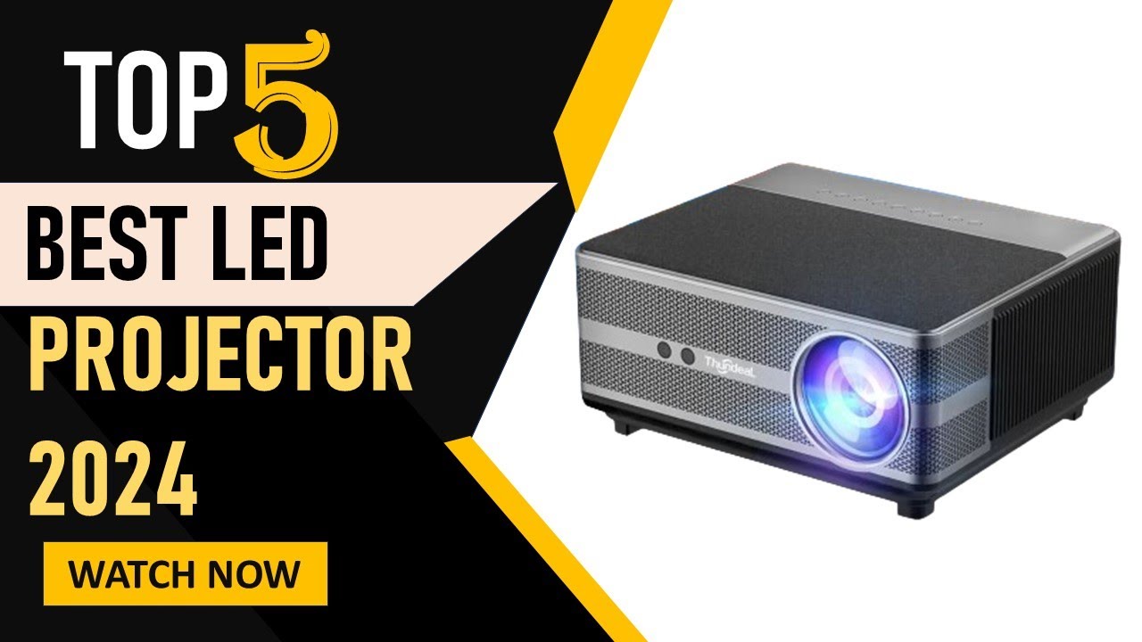 Top 5 Best LED Projector in 2024 |  Home Theater Cinema Beamer