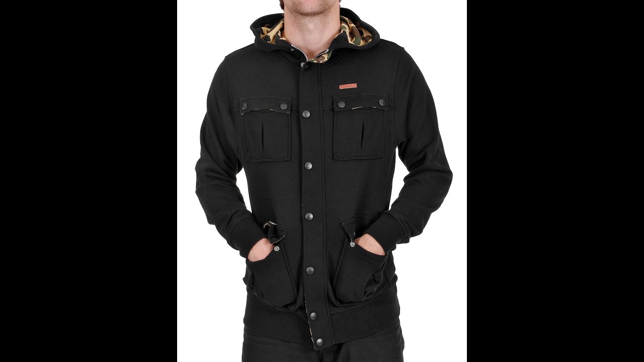 Rocawear Fleece Jacket Black 