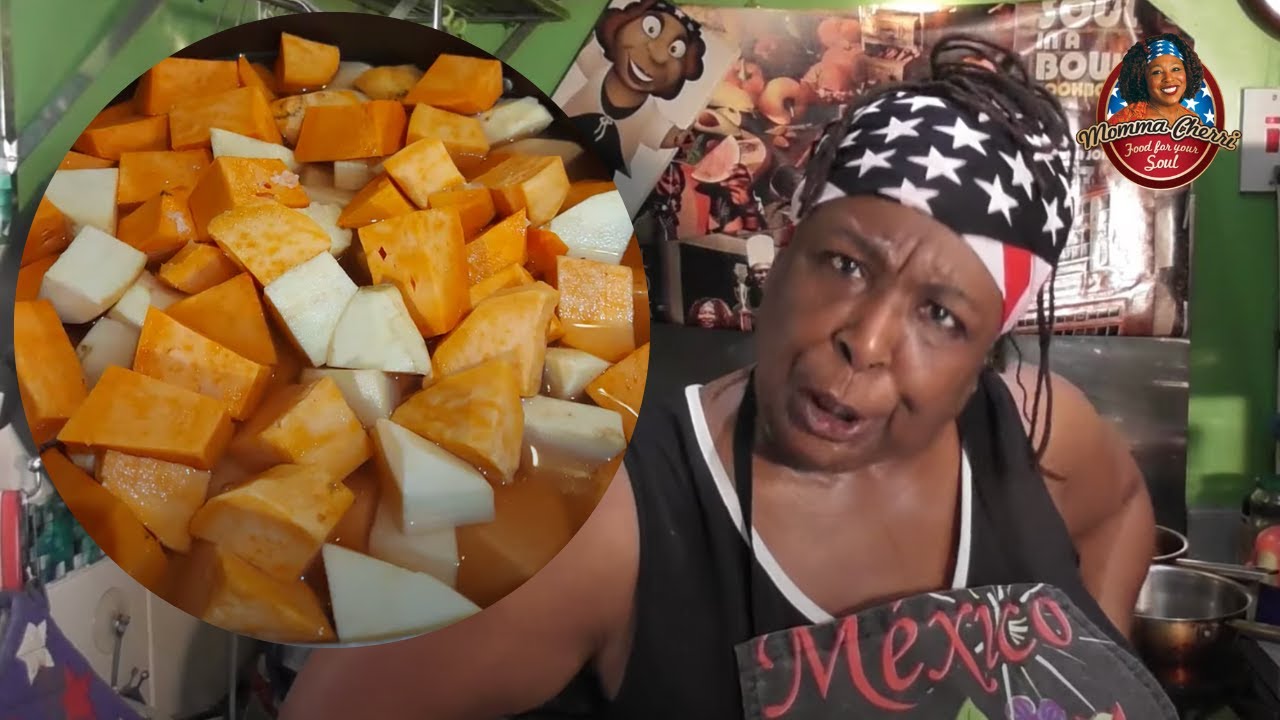How to make homemade sweet potato soup (The best)!
