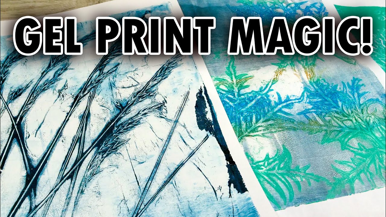 The SECRET to Stunning Botanical Gel Prints!