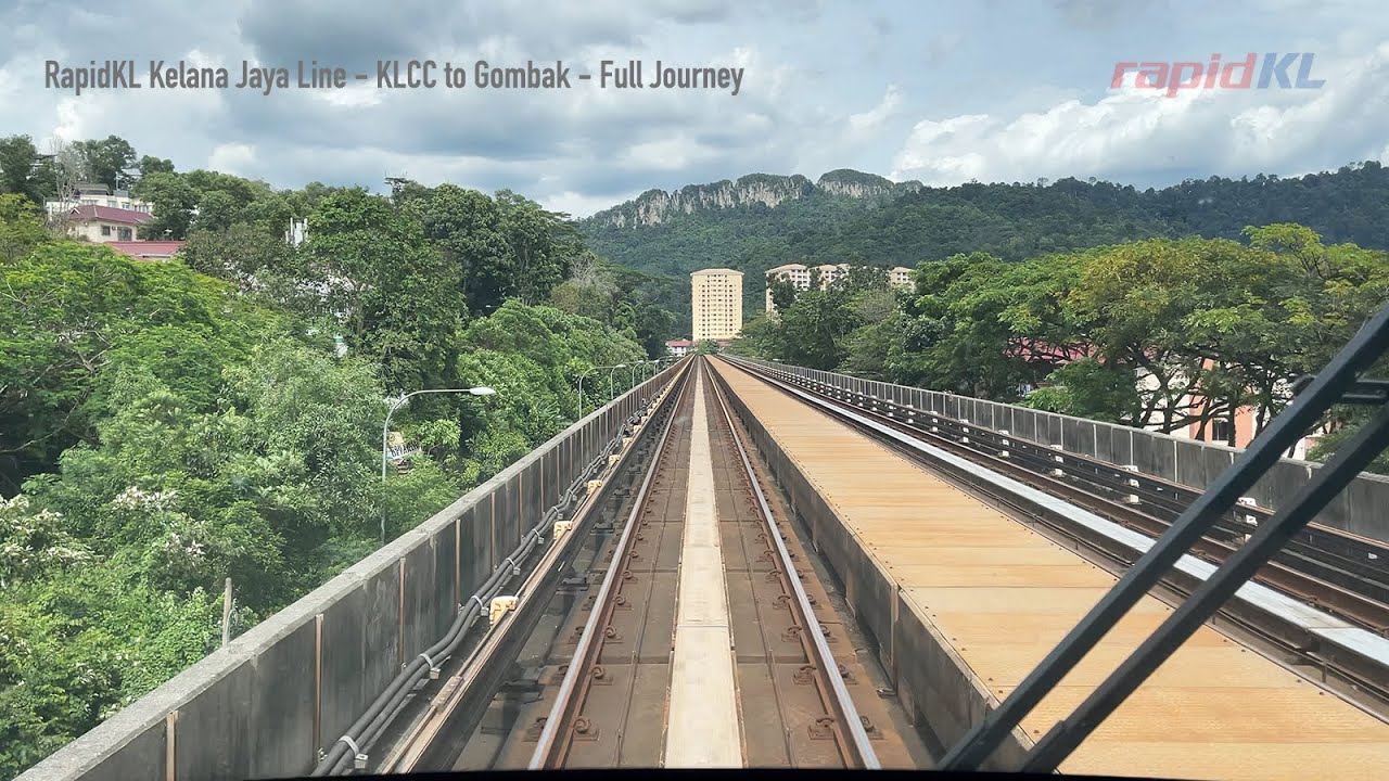 Rapid KL | Kelana Jaya Line - KLCC to Gombak - Full Journey