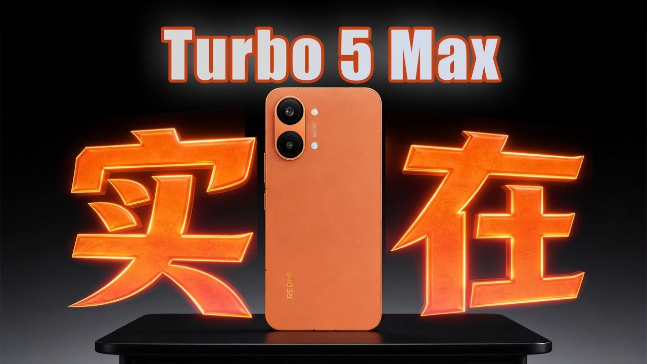 内存涨价时代它直接掀桌子！红米 Turbo 5 MAX 上手实测｜性能、体验 全解析