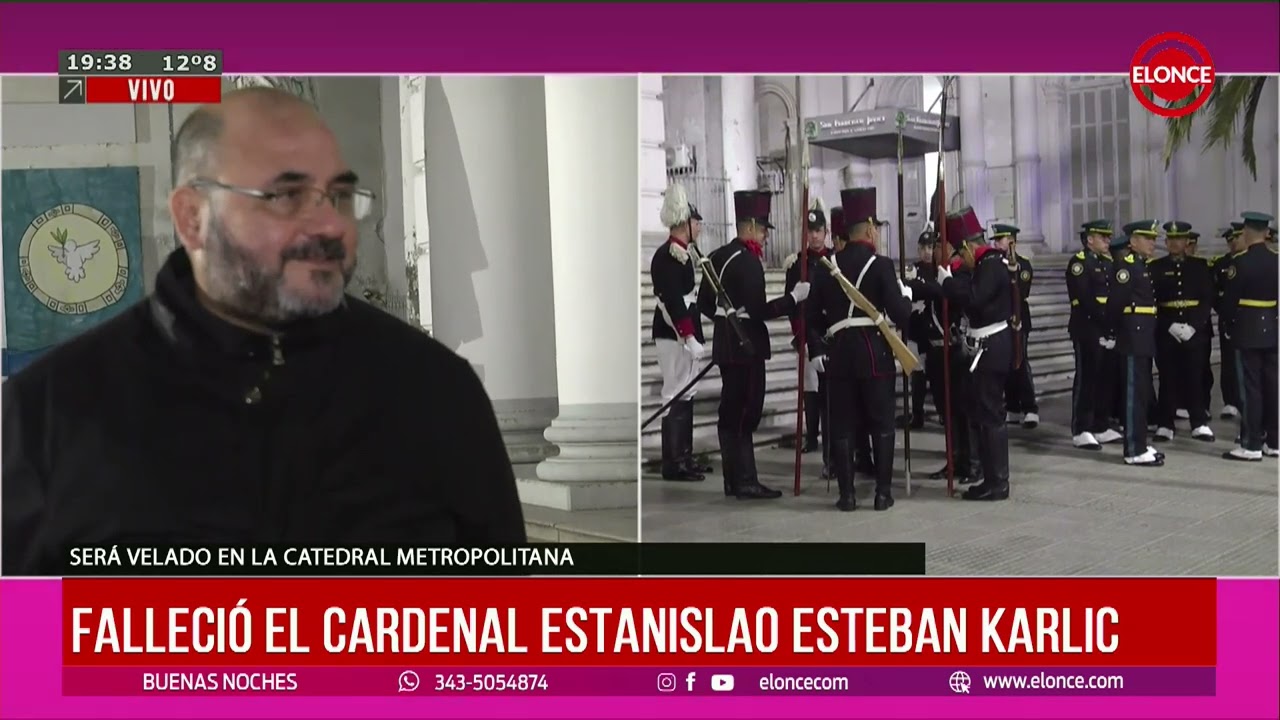 Falleció el Cardenal Estanislao Estaban Karlic, comienza el velatorio en la Catedral de Paraná
